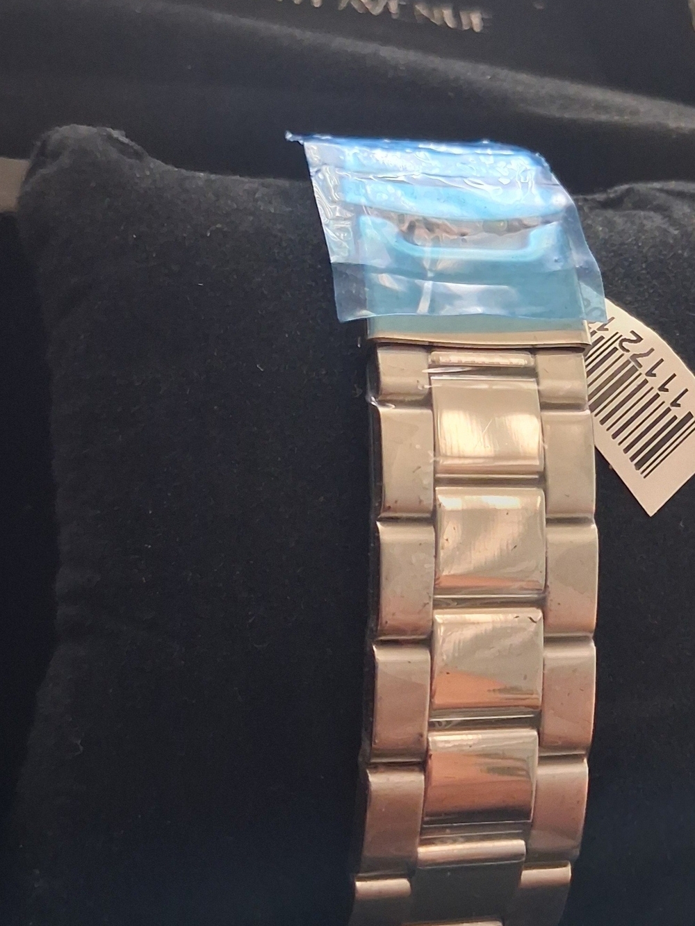 Saks Fifth Avenue Stainless Steel Automatic Watch - Black Dial. NEW - Picture 10 of 15
